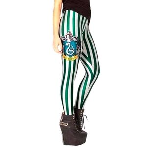 Blackmilk Harry Potter Slytherin Leggings